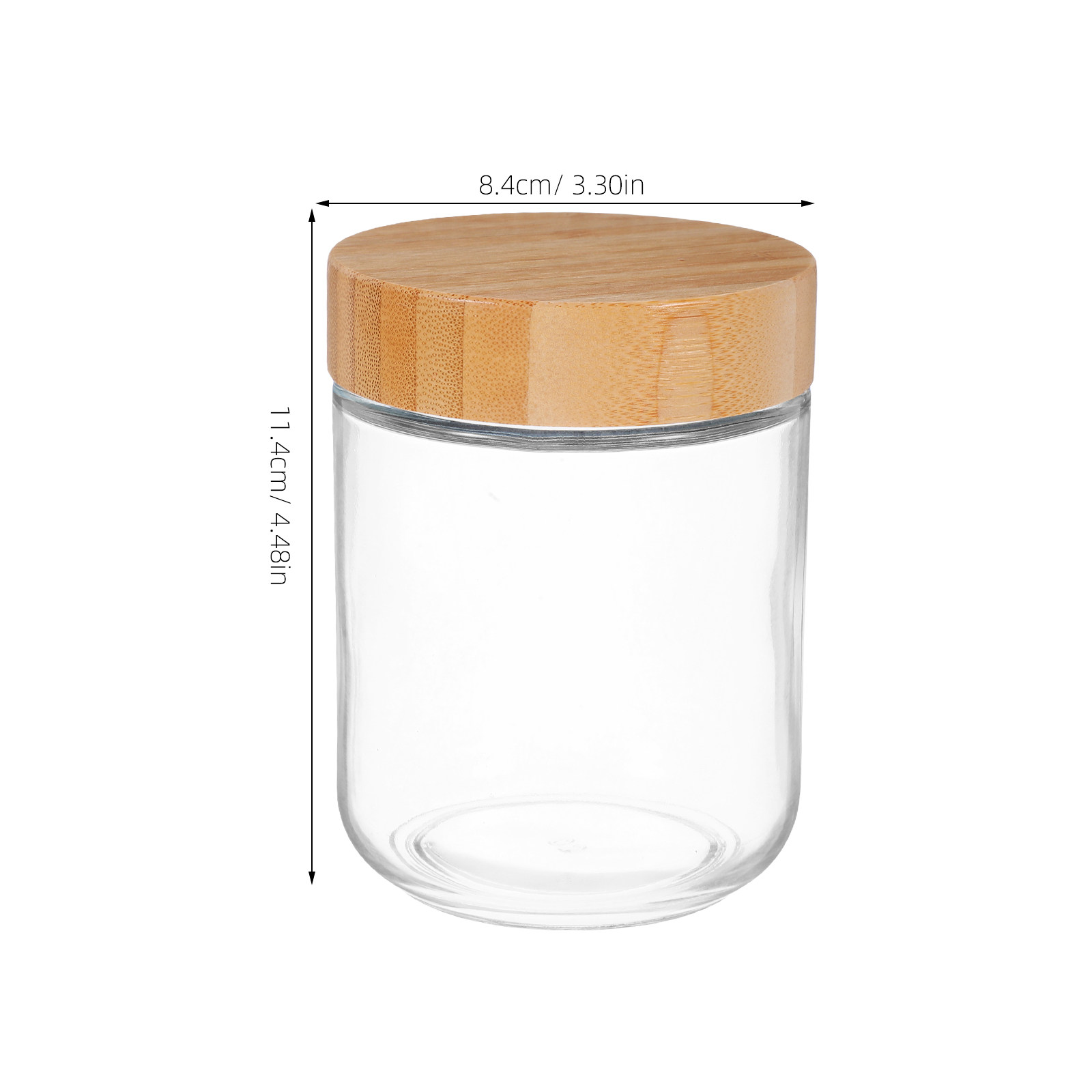 4-delige glazen keukenopslagpo - Food Storage Glass Containers recensie en prijs